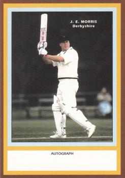 1993 County Print Services County Cricketers Autograph Series #4 John Morris Front