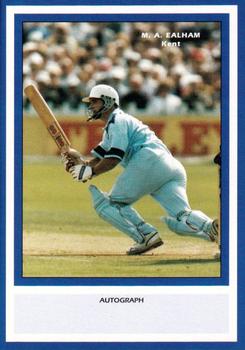 1993 County Print Services County Cricketers Autograph Series #77 Mark Ealham Front