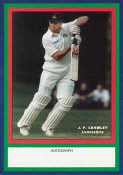 1993 County Print Services County Cricketers Autograph Series #94 John Crawley Front
