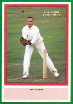 1993 County Print Services County Cricketers Autograph Series #104 Paul Nixon Front