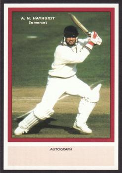 1993 County Print Services County Cricketers Autograph Series #147 Andrew Hayhurst Front