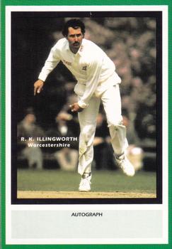 1993 County Print Services County Cricketers Autograph Series #204 Richard Illingworth Front