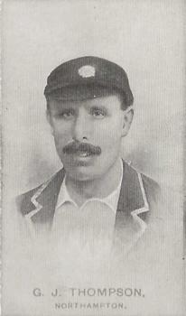1911-12 British American Tobacco Australian and English Cricketers #39 George Thompson Front