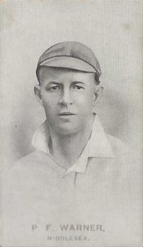 1911-12 British American Tobacco Australian and English Cricketers #44 Pelham Warner Front