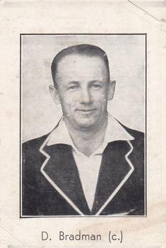 1938 Australian Cricketers #NNO Don Bradman Front