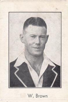 1938 Australian Cricketers #NNO Bill Brown Front