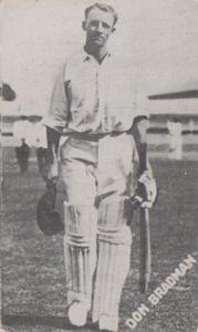 1930-31 Morrows Cricketers #NNO Don Bradman Front