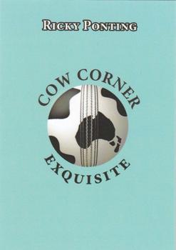 2023 Cow Corner Exquisite - Commentators #NNO Ricky Ponting Back