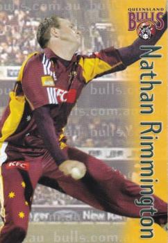 2007-08 Queensland Bulls #NNO Nathan Rimmington Front