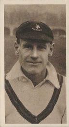 1925 R & J Hill Sunrise Famous Cricketers Including the S.Africa Test Team (Standard) #4 Tom Ward Front