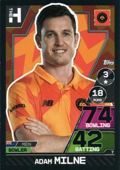 2023 Topps Cricket Attax The Hundred #7 Adam Milne Front