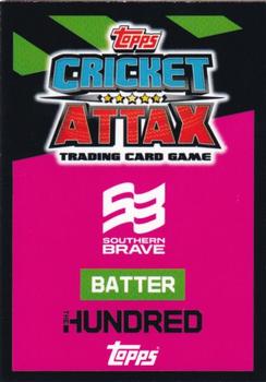 2023 Topps Cricket Attax The Hundred #42 James Vince Back