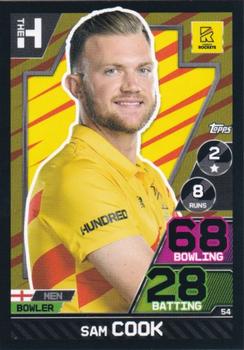 2023 Topps Cricket Attax The Hundred #54 Sam Cook Front