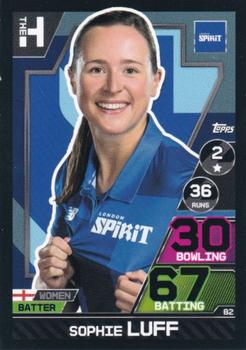 2023 Topps Cricket Attax The Hundred #82 Sophie Luff Front