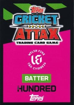 2023 Topps Cricket Attax The Hundred #126 Laura Harris Back