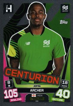 2023 Topps Cricket Attax The Hundred #150 Jofra Archer Front