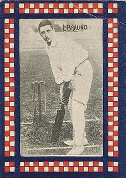 1902 McCrackens Brewery Cricketers #NNO Len Braund Front