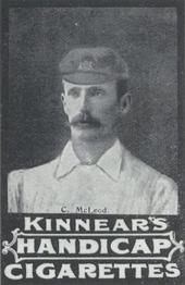 2001 Nostalgia 1899 Kinnear Australian Cricketers (Reprint) #NNO Charles McLeod Front