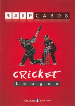2011 Flip Cards IPL Cricket League #NNO Subramaniam Badrinath Back