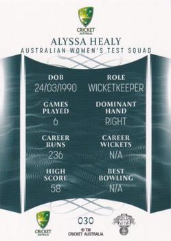 2023-24 TLA Traders Cricket Australia Luxe #030 Alyssa Healy Back