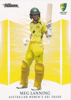 2023-24 TLA Traders Cricket Australia Luxe #040 Meg Lanning Front