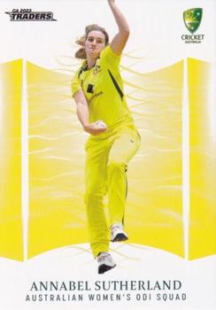 2023-24 TLA Traders Cricket Australia Luxe #045 Annabel Sutherland Front