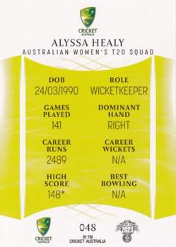 2023-24 TLA Traders Cricket Australia Luxe #048 Alyssa Healy Back