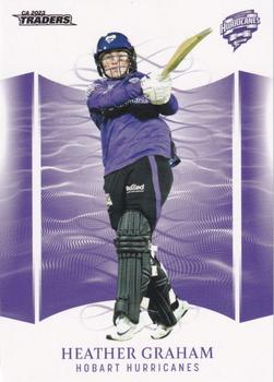 2023-24 TLA Traders Cricket Australia Luxe #087 Heather Graham Front