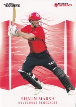 2023-24 TLA Traders Cricket Australia Luxe #094 Shaun Marsh Front