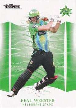 2023-24 TLA Traders Cricket Australia Luxe #110 Beau Webster Front