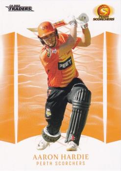 2023-24 TLA Traders Cricket Australia Luxe #117 Aaron Hardie Front