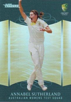 2023-24 TLA Traders Cricket Australia Luxe - Silver #P 036 Annabel Sutherland Front