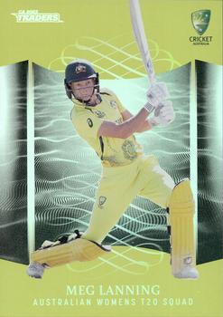 2023-24 TLA Traders Cricket Australia Luxe - Silver #P 049 Meg Lanning Front