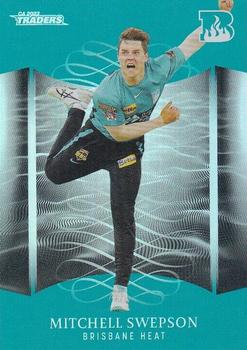 2023-24 TLA Traders Cricket Australia Luxe - Silver #P 074 Mitchell Swepson Front