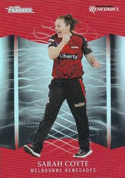 2023-24 TLA Traders Cricket Australia Luxe - Silver #P 099 Sarah Coyte Front