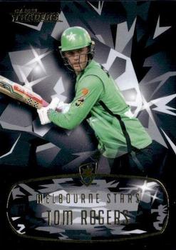 2023-24 TLA Traders Cricket Australia Luxe - Mojo Black Diamond #MB108 Tom Rogers Front