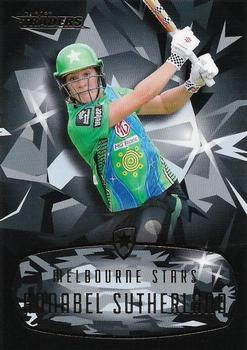 2023-24 TLA Traders Cricket Australia Luxe - Mojo Black Diamond #MB114 Annabel Sutherland Front