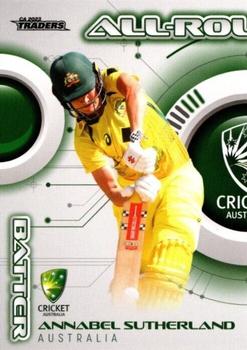 2023-24 TLA Traders Cricket Australia Luxe - All-Rounders #AR 07 Annabel Sutherland Front