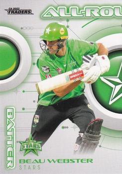 2023-24 TLA Traders Cricket Australia Luxe - All-Rounders #AR 25 Beau Webster Front