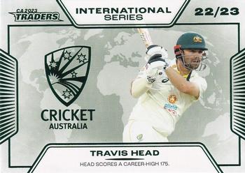 2023-24 TLA Traders Cricket Australia Luxe - International Series #IS 05 Travis Head Front