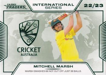 2023-24 TLA Traders Cricket Australia Luxe - International Series #IS 18 Mitch Marsh Front