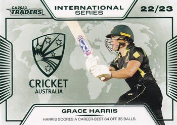 2023-24 TLA Traders Cricket Australia Luxe - International Series #IS 23 Grace Harris Front