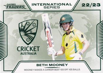 2023-24 TLA Traders Cricket Australia Luxe - International Series #IS 25 Beth Mooney Front