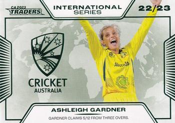 2023-24 TLA Traders Cricket Australia Luxe - International Series #IS 28 Ashleigh Gardner Front