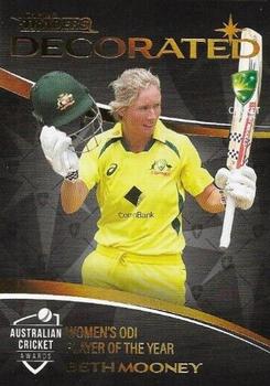 2023-24 TLA Traders Cricket Australia Luxe - Decorated #D 04 Beth Mooney Front