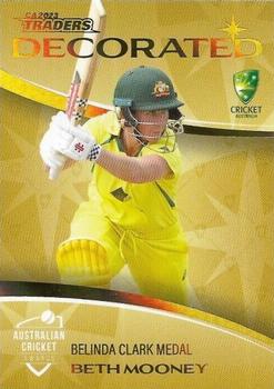 2023-24 TLA Traders Cricket Australia Luxe - Decorated Parallel #DP 02 Beth Mooney Front