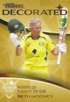 2023-24 TLA Traders Cricket Australia Luxe - Decorated Parallel #DP 04 Beth Mooney Front