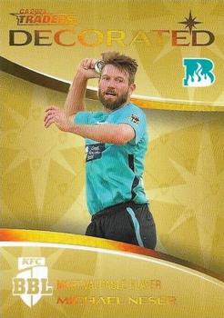 2023-24 TLA Traders Cricket Australia Luxe - Decorated Parallel #DP 18 Michael Neser Front