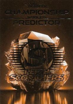 2023-24 TLA Traders Cricket Australia Luxe - Champions Predictor #CP 06 Perth Scorchers Front