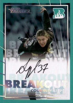 2023-24 TLA Traders Cricket Australia Luxe - Breakout Signature Team #BOT4 Courtney Sippel Front